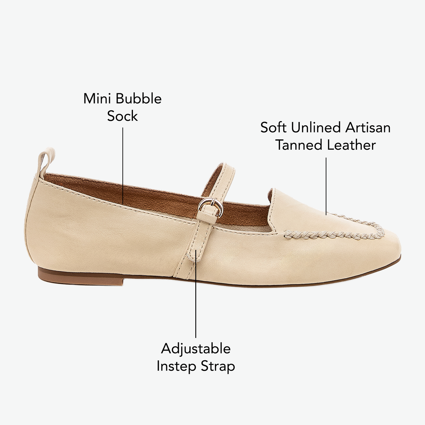 Ferry Dune Mary Jane Flats
