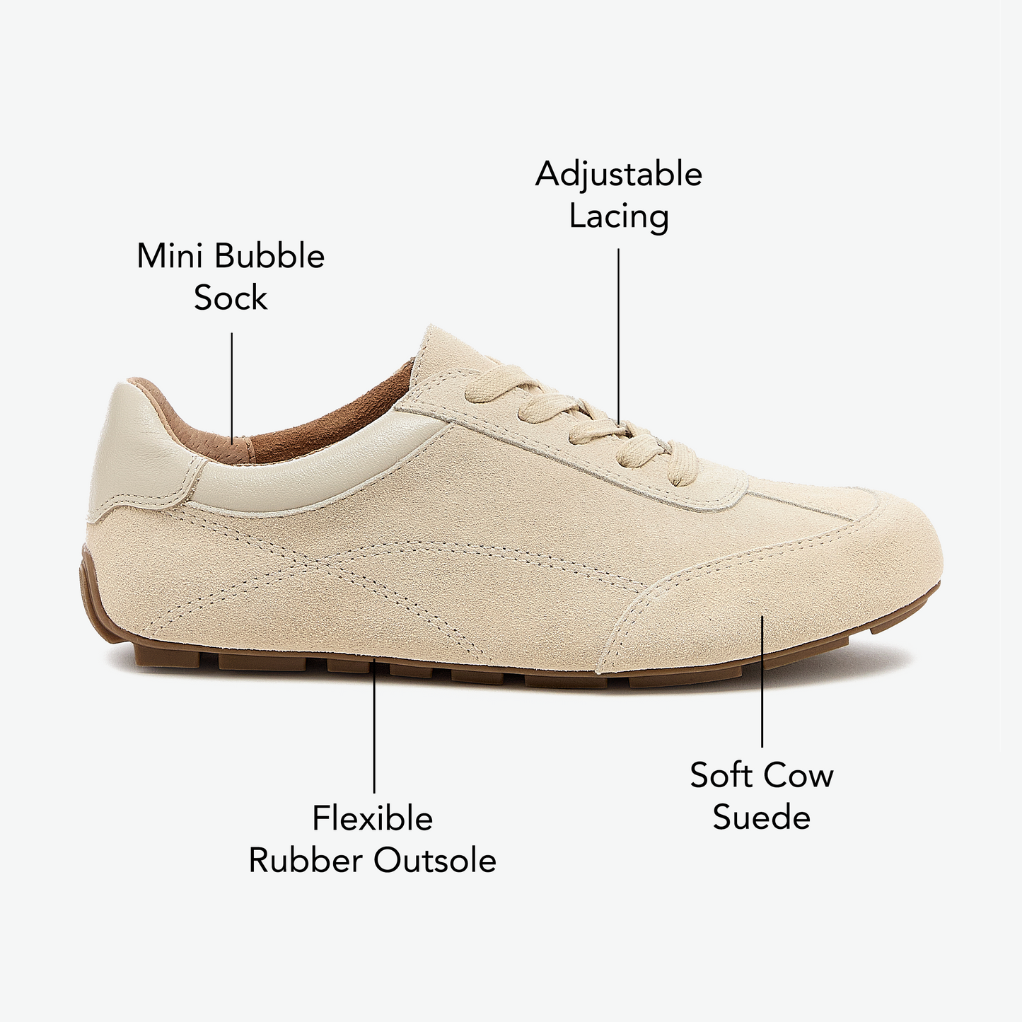 Darby Dune Suede Sneakers