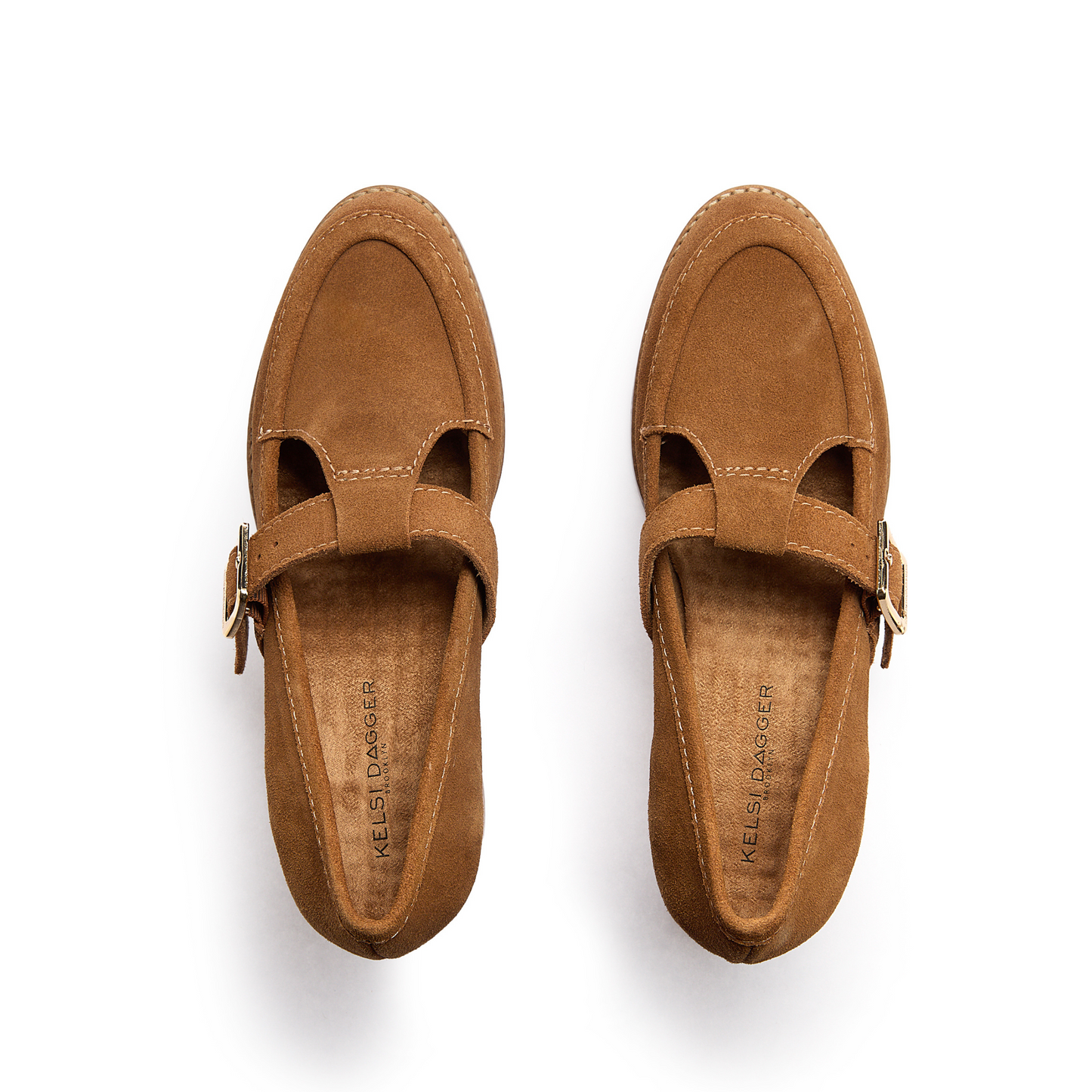 Kelsi Dagger Women's Caleb Honey Block Heel Loafer
