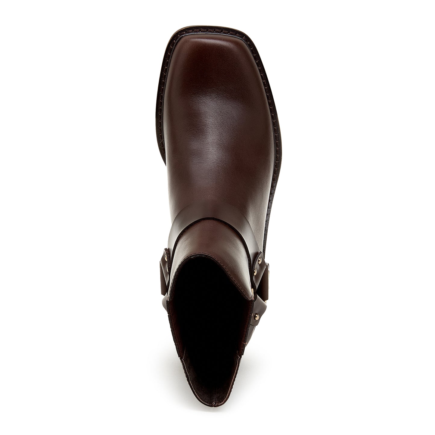 Gamma Cacao Leather Women's Biker Bootie - Kelsi Dagger