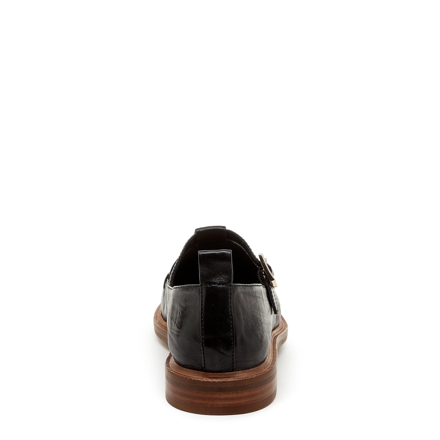 Kelsi Dagger Women's Lou Black T-Strap Mary Jane Loafers