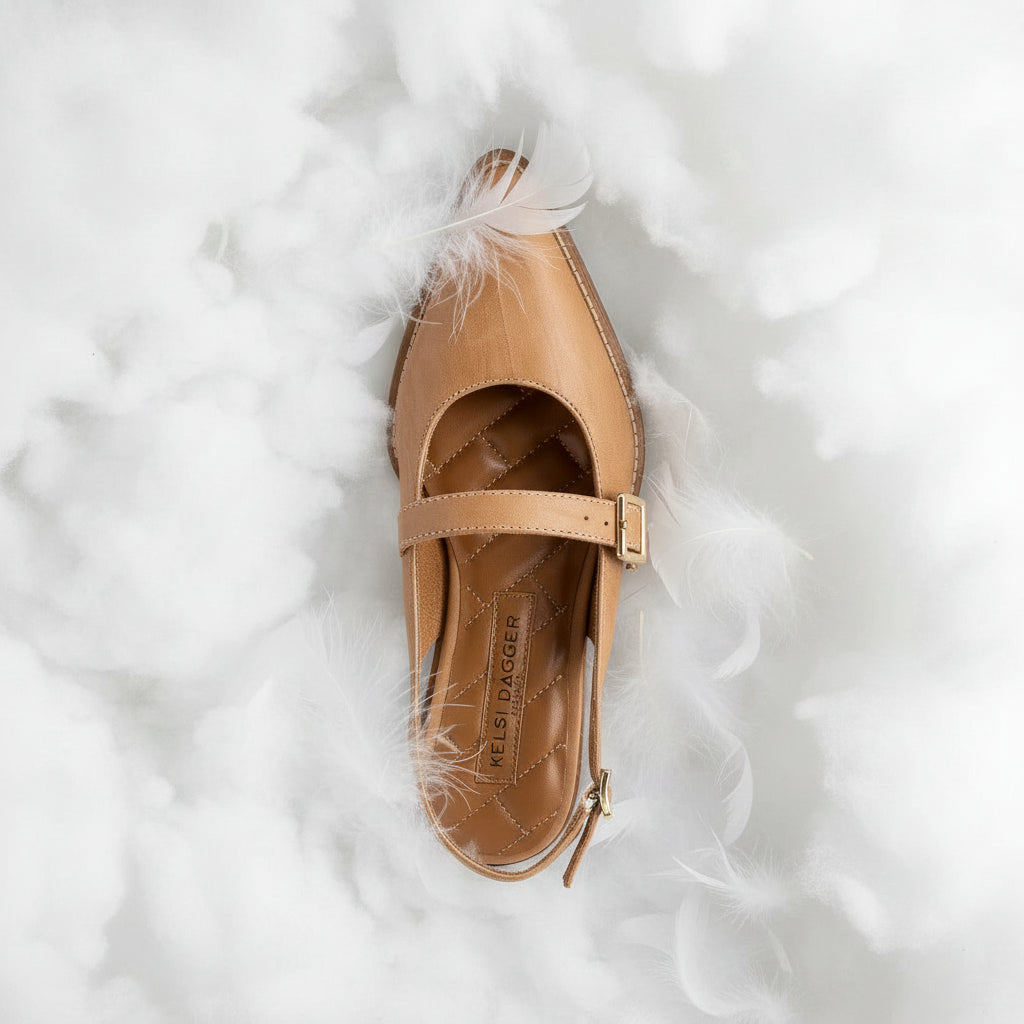 Maeve Oatmeal Mary Jane Pump