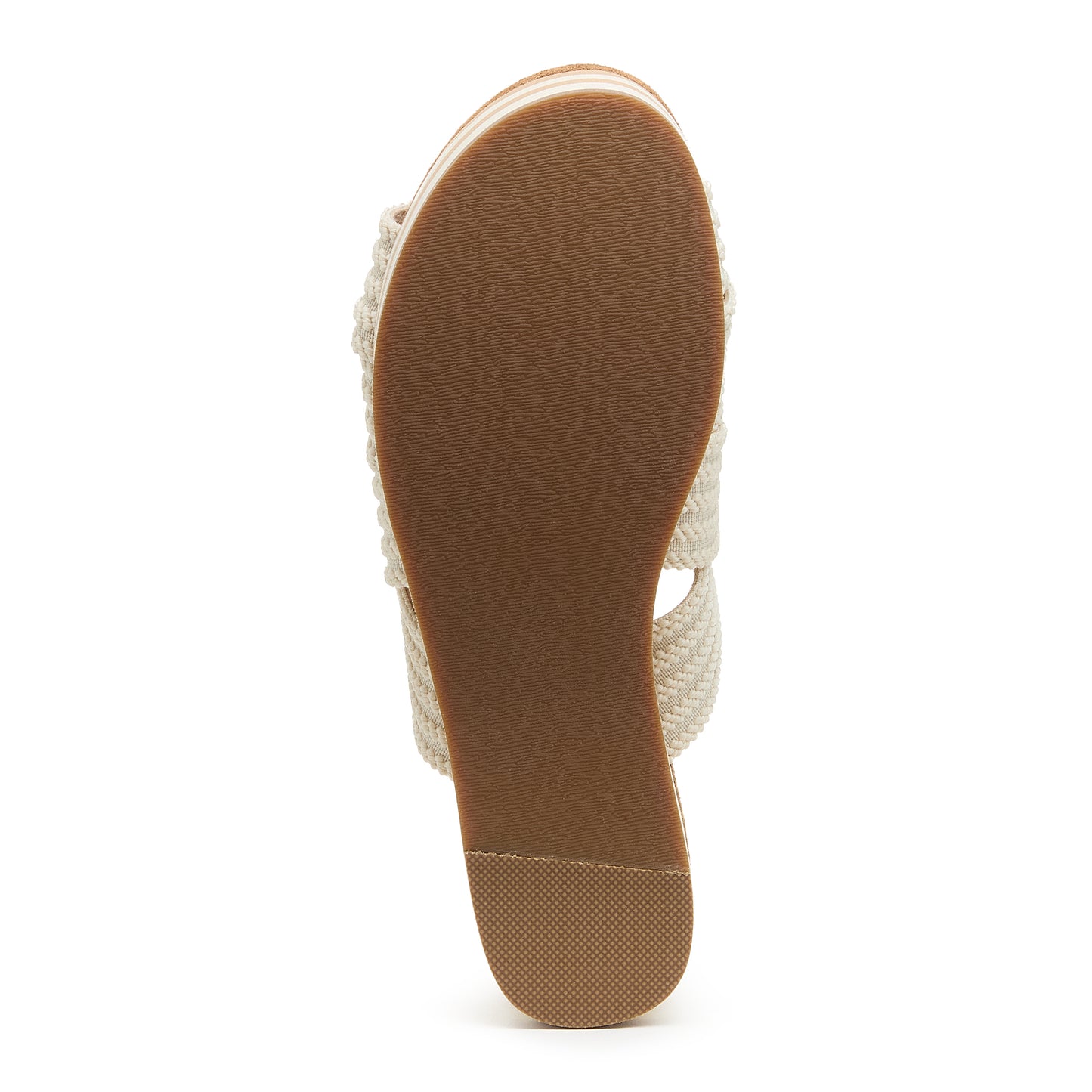 Bohdi Shell Women's Platform Sandal – Striped Platform with Cotton Straps