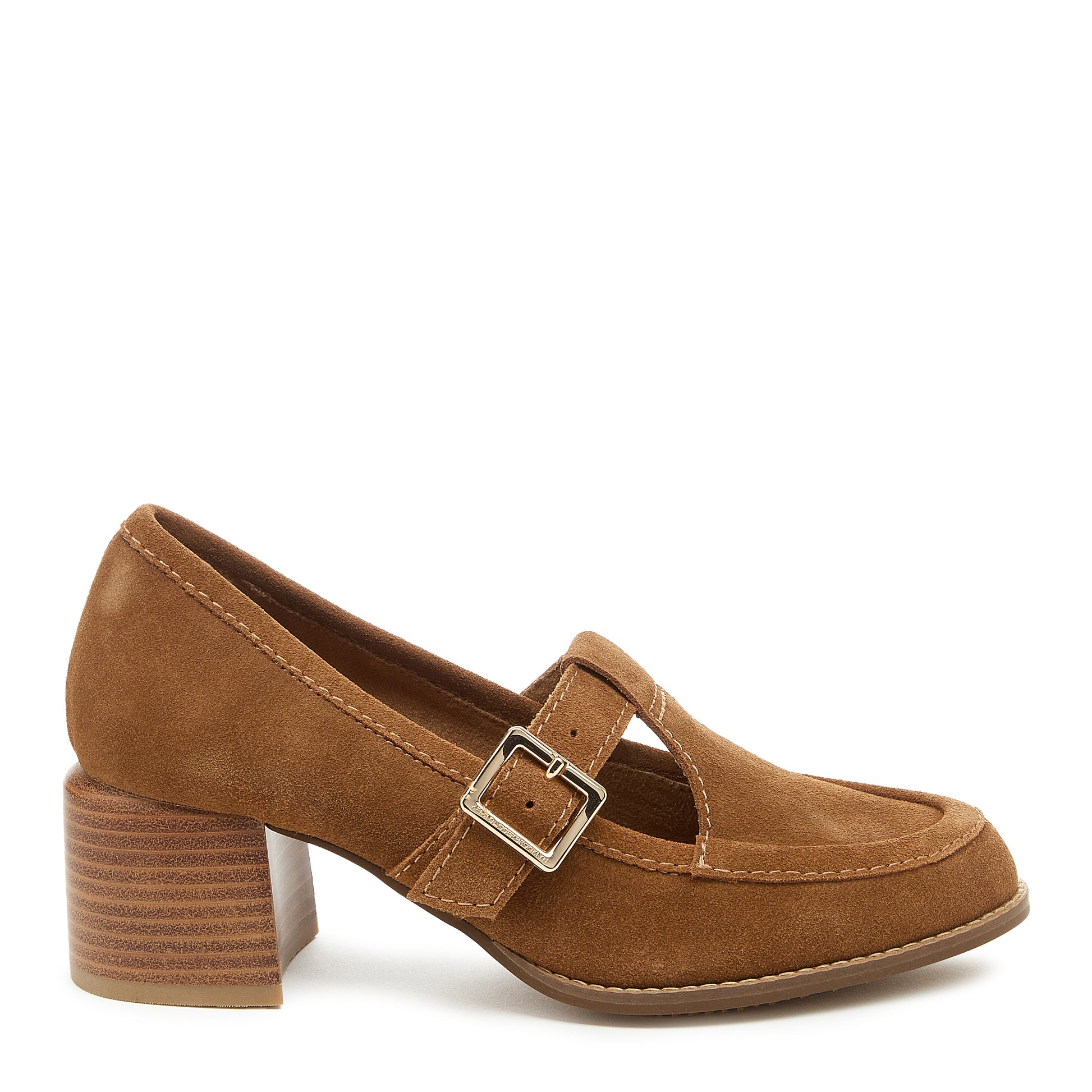 Kelsi Dagger Women's Caleb Honey Block Heel Loafer