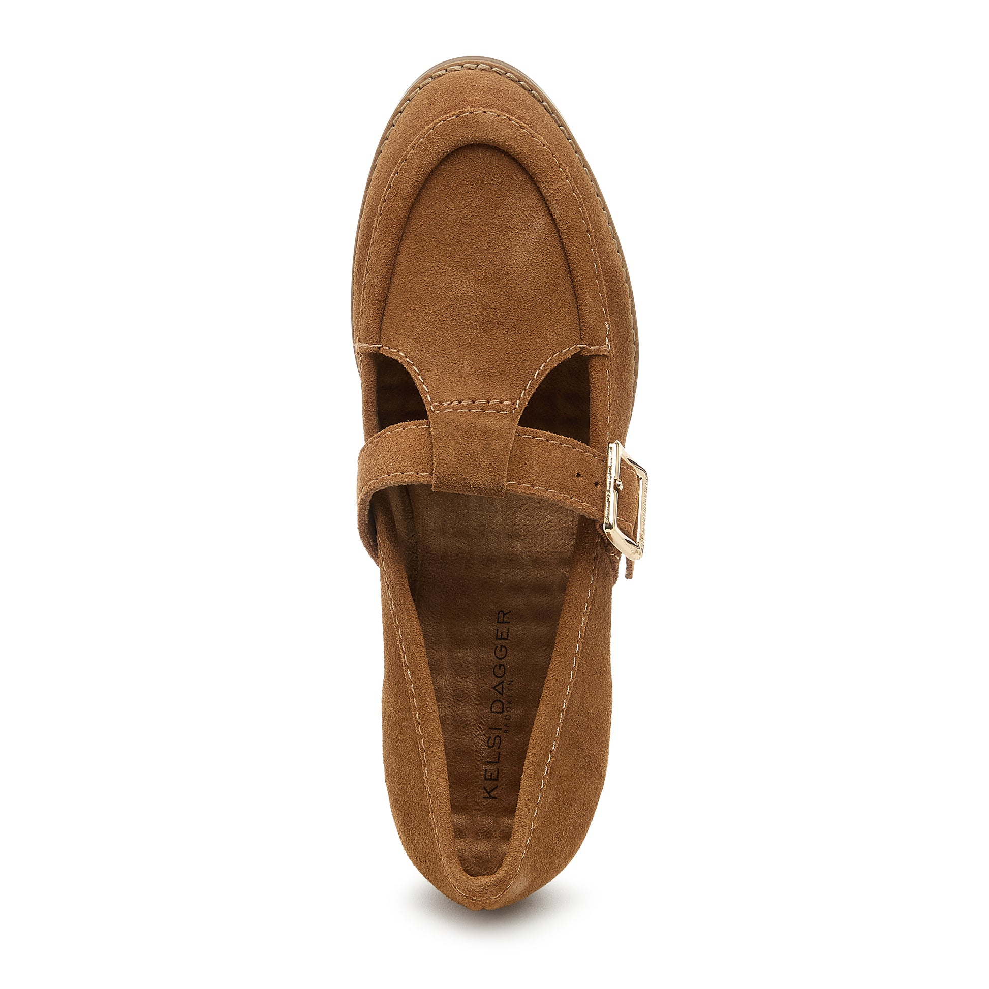 Kelsi Dagger Women's Caleb Honey Block Heel Loafer