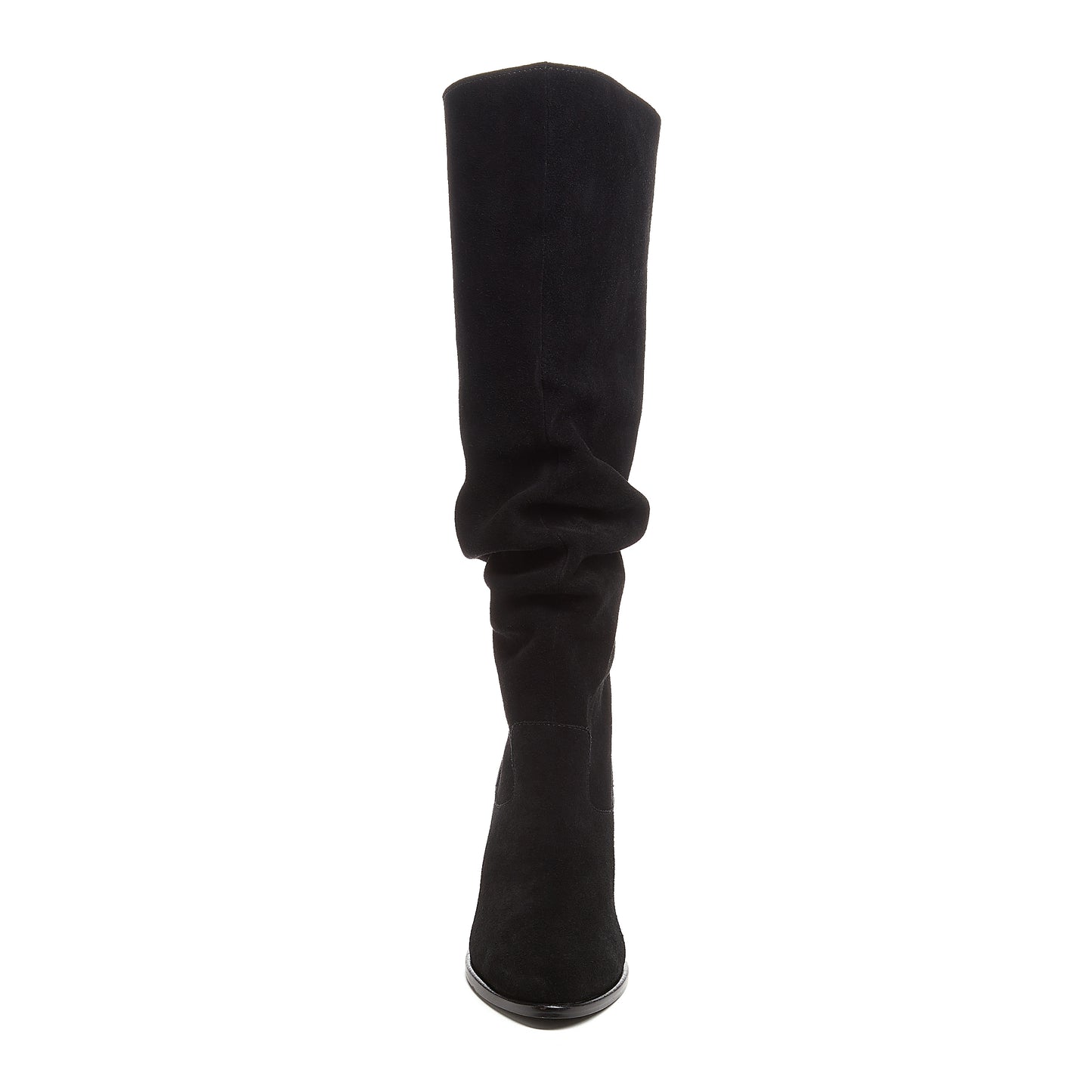 Easton Black Suede Slouchy Boots