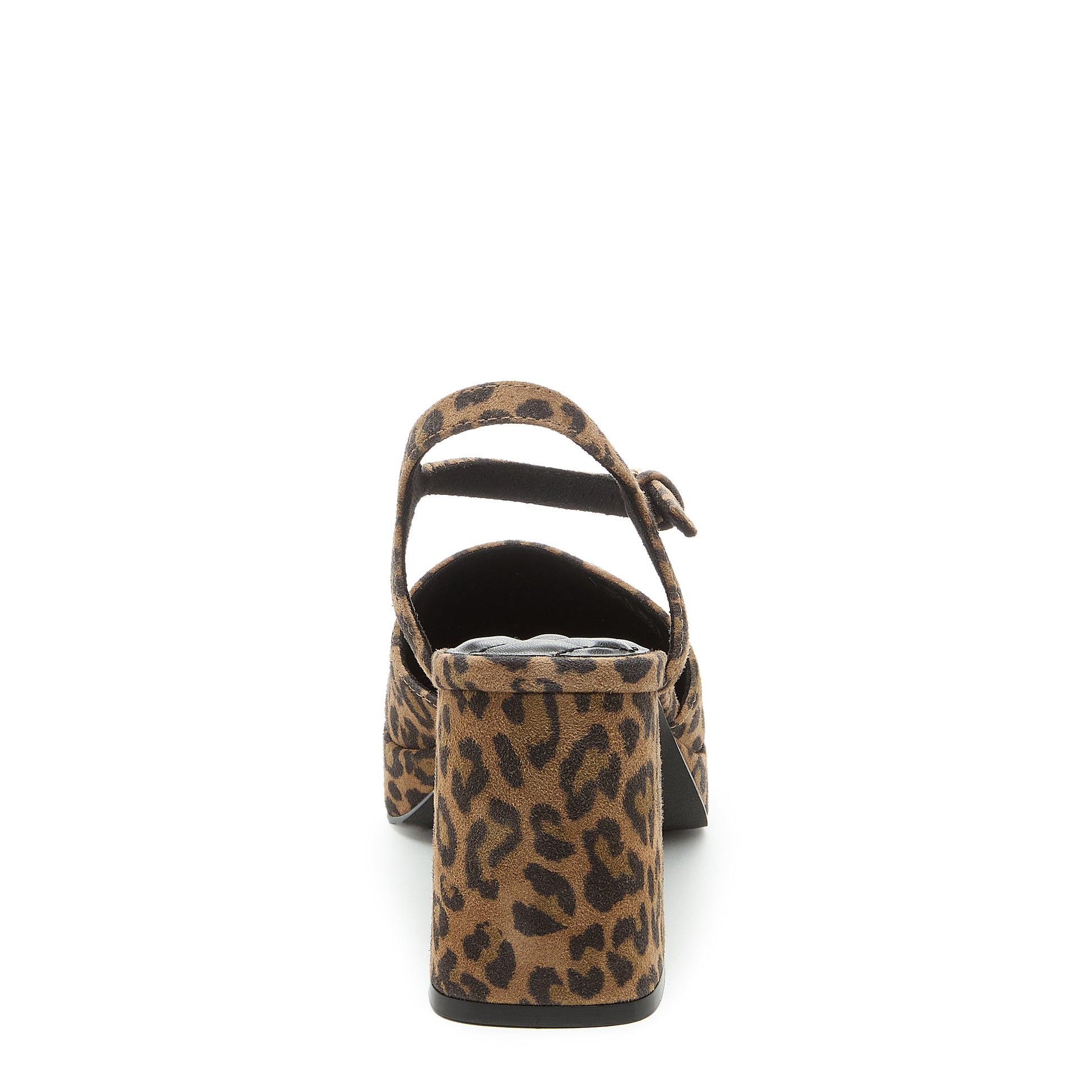 Edna Leopard Suede Women's Mary Jane Platform Heels - Kelsi Dagger