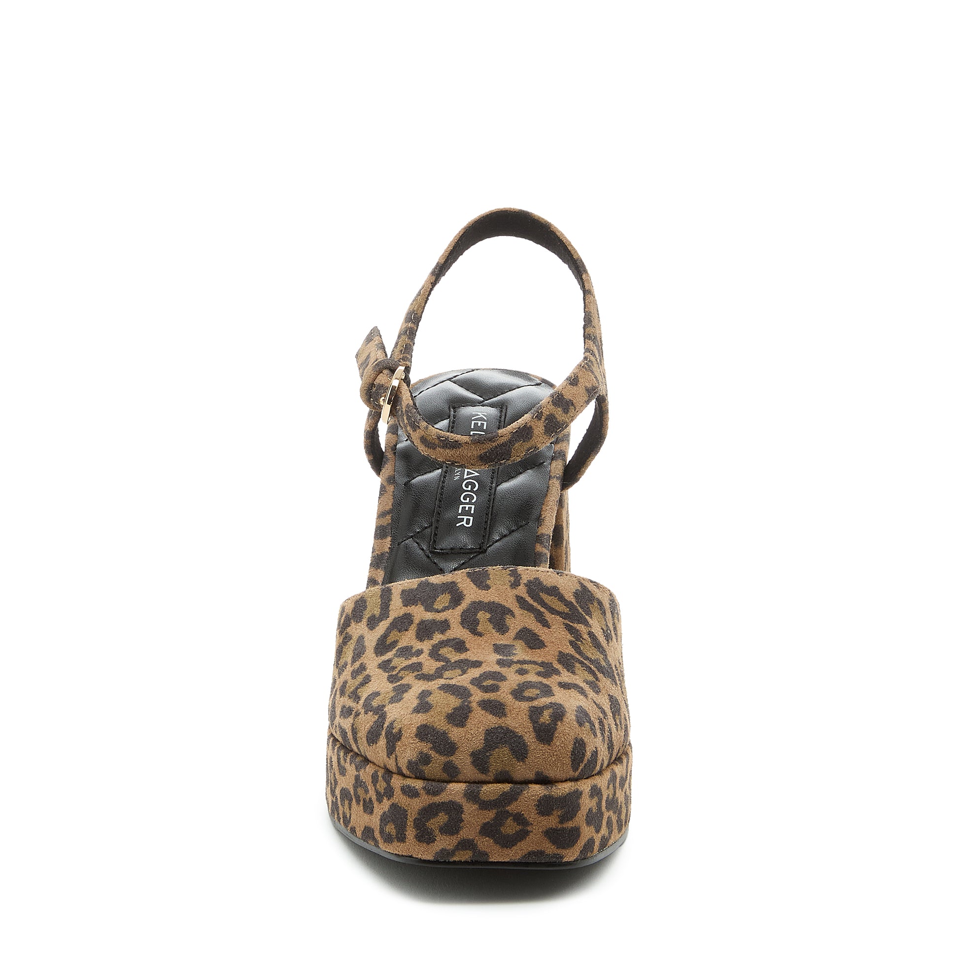 Edna Leopard Suede Women's Mary Jane Platform Heels - Kelsi Dagger