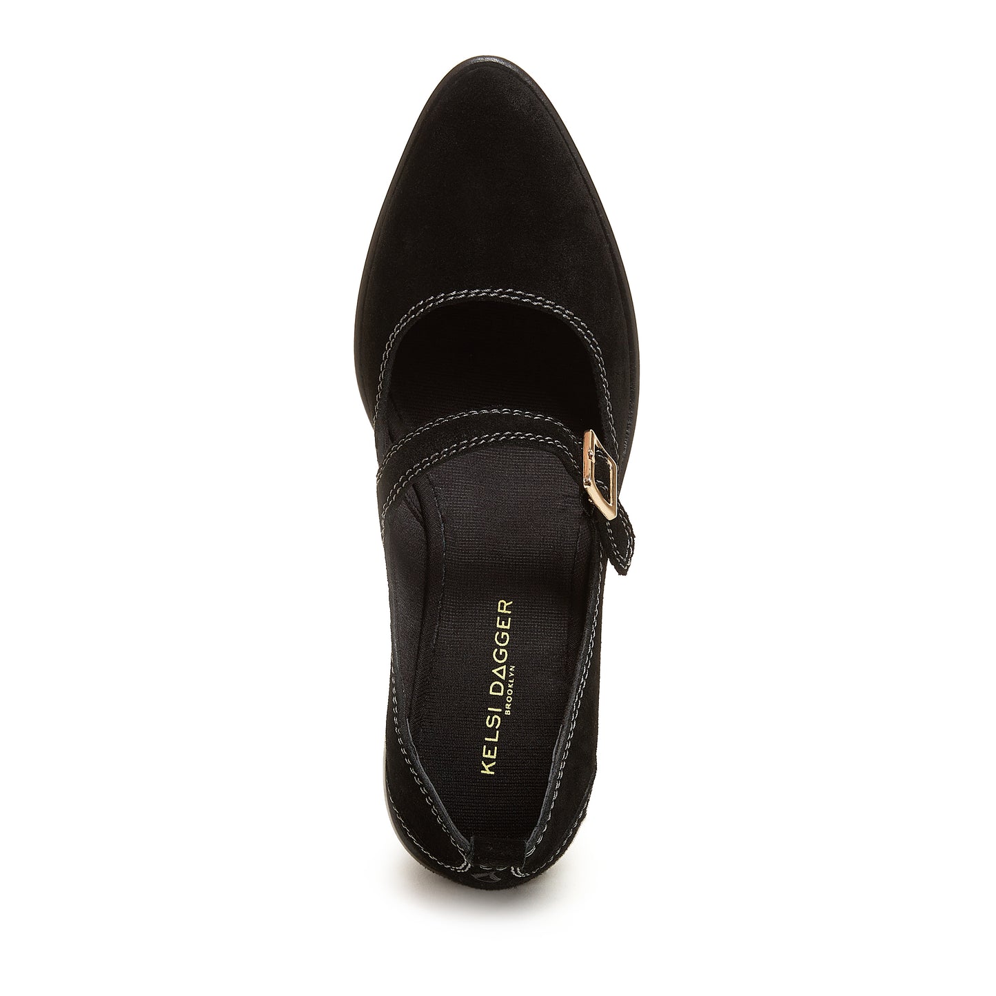 Elm Black Suede Mary Jane