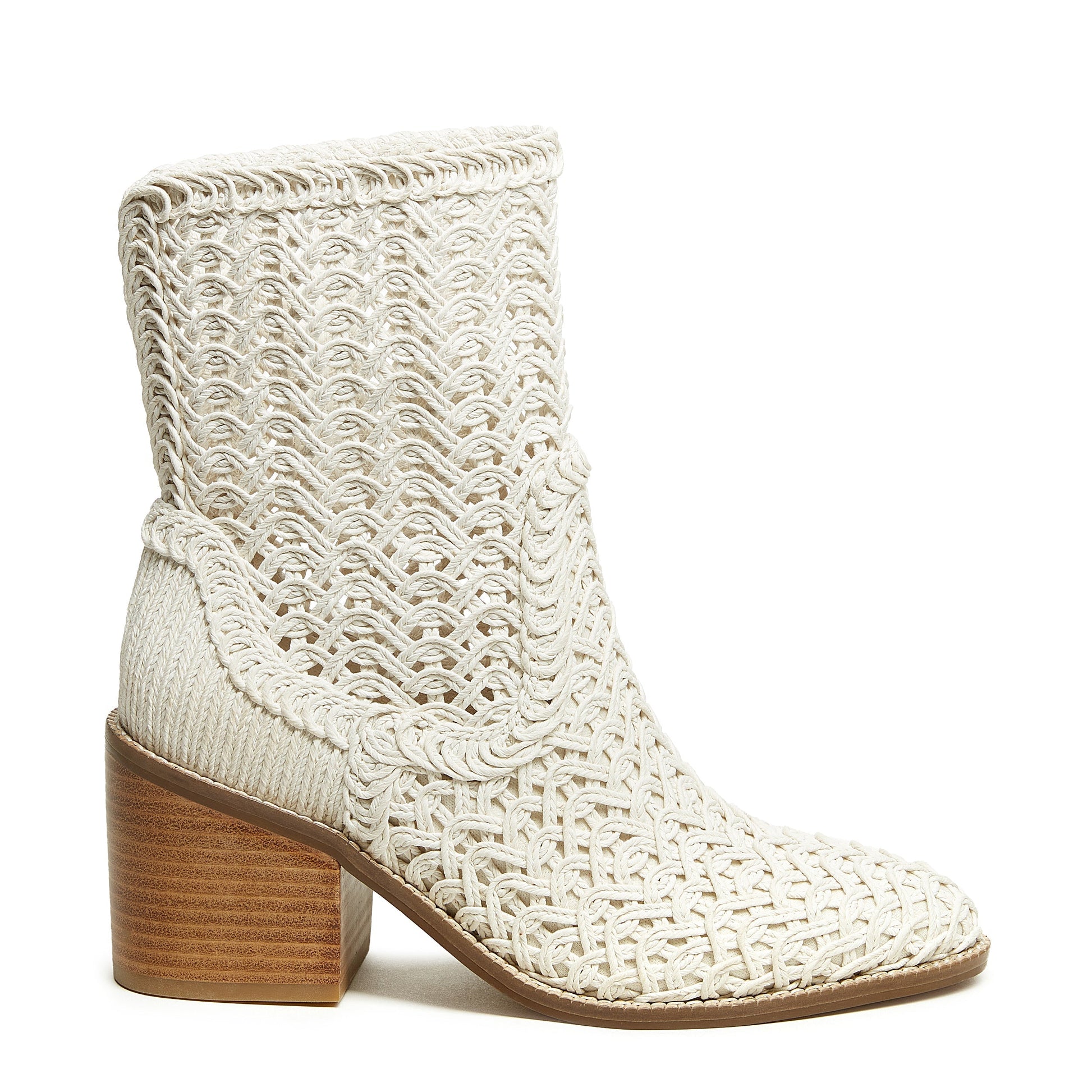 Emery Ivory Crochet Booties - Kelsi Dagger