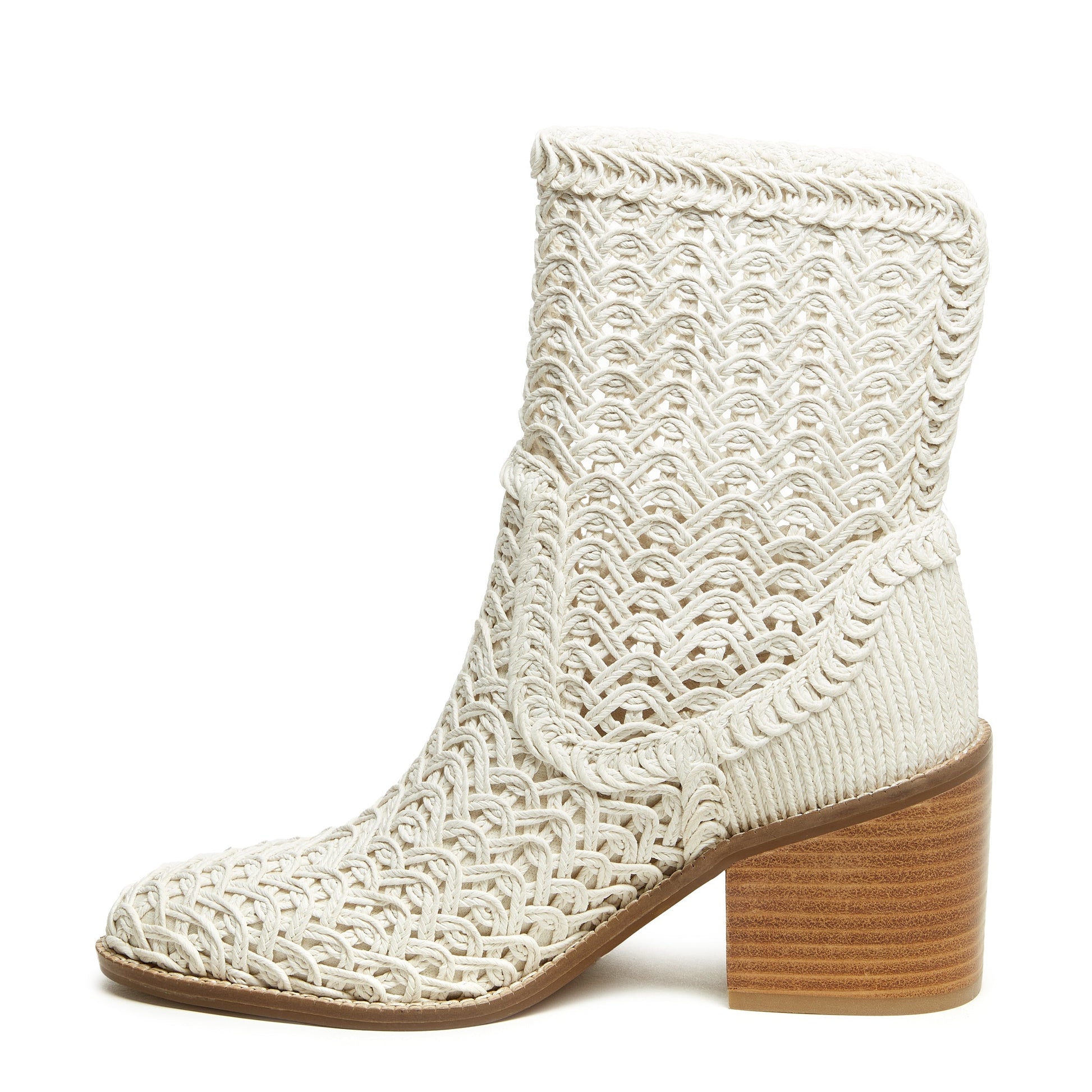 Emery Ivory Crochet Booties - Kelsi Dagger