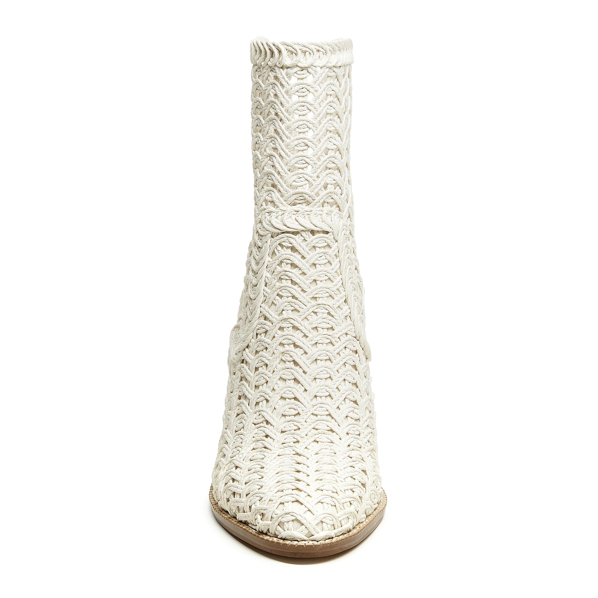 Emery Ivory Crochet Booties - Kelsi Dagger