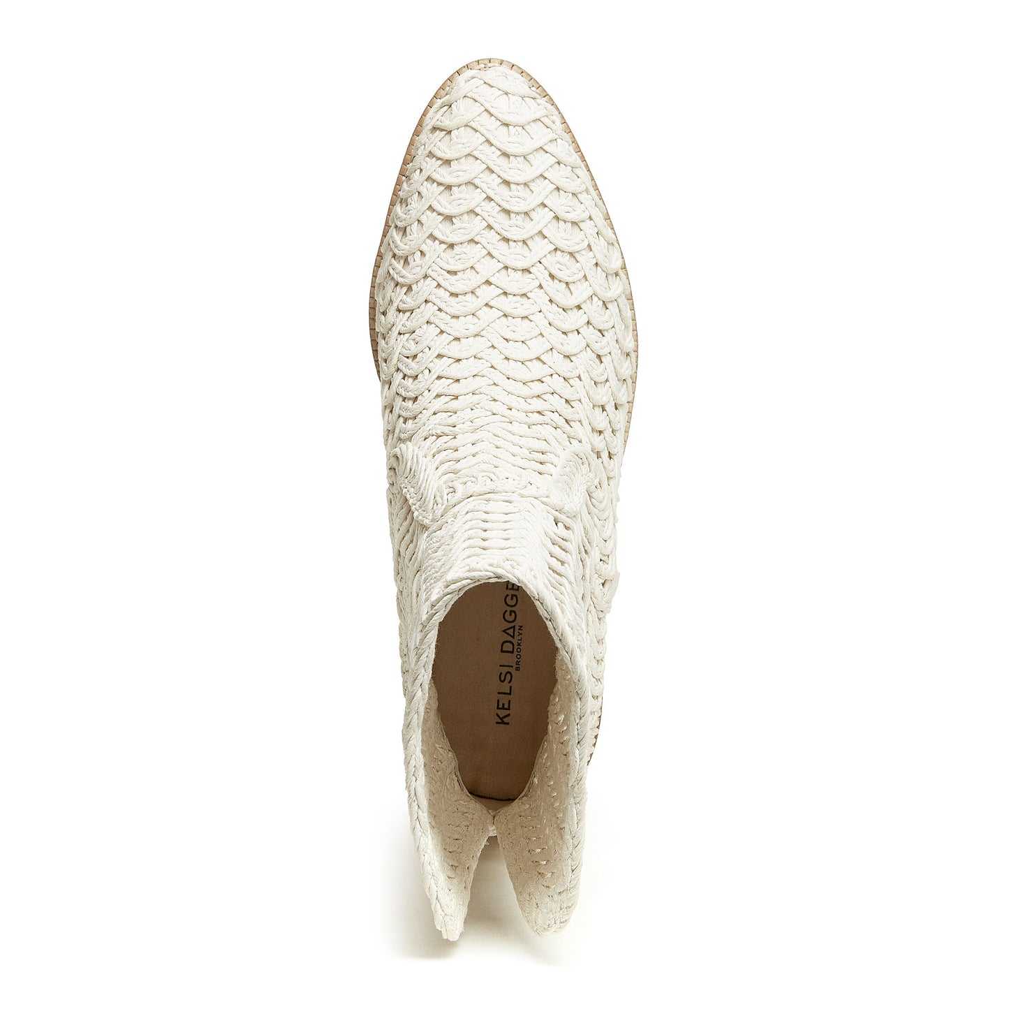 Emery Ivory Crochet Booties - Kelsi Dagger