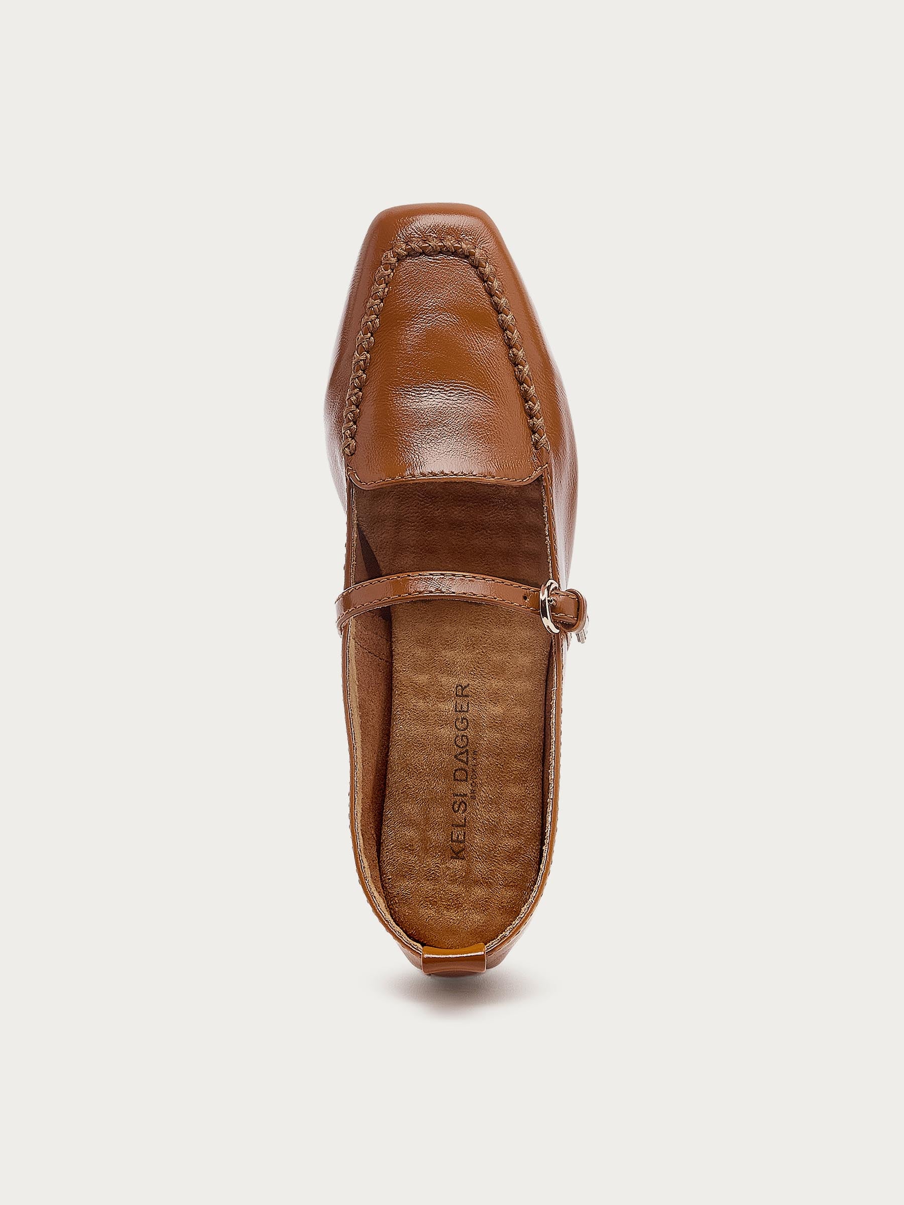 Kelsi Dagger Women's Ferry Cognac Mary Jane Flats – Kelsi Dagger BK