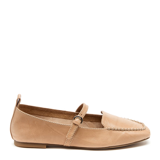 Women's Kelsi Dagger Brooklyn Ferry Bison Mary Jane Flats
