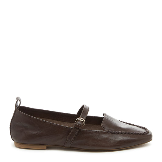 Ferry Cacao Women's Mary Jane Flats - Kelsi Dagger