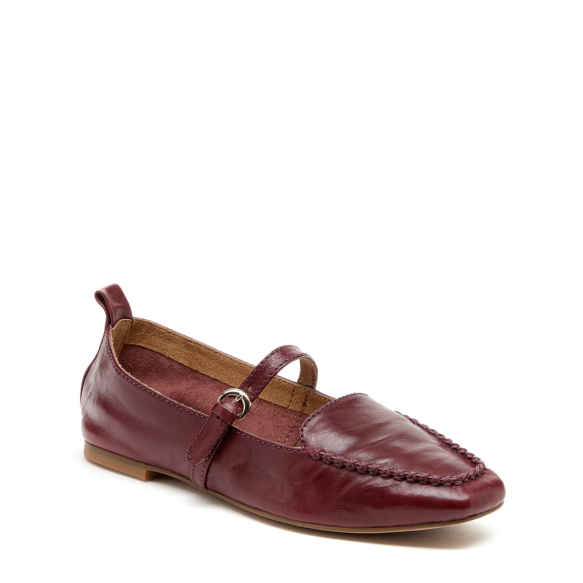 Women's Kelsi Dagger Brooklyn Ferry Merlot Mary Jane Flats