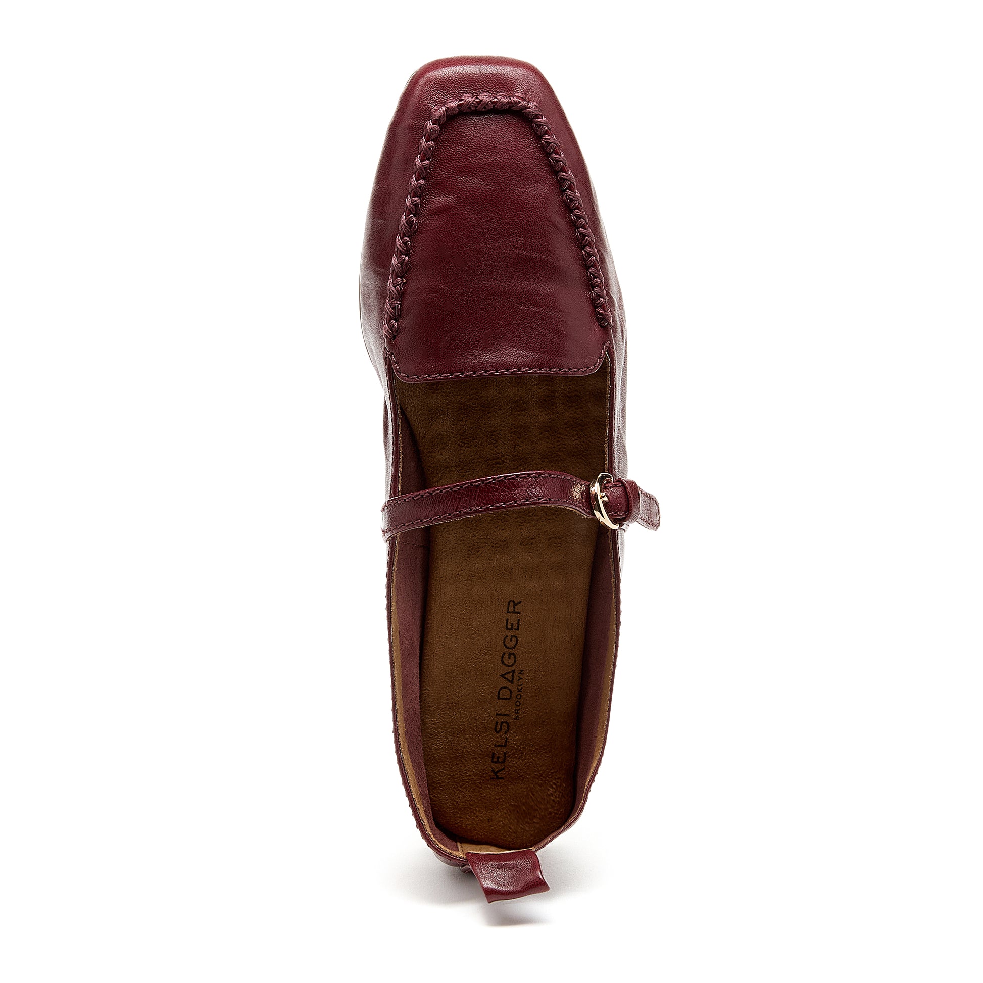 Women's Kelsi Dagger Brooklyn Ferry Merlot Mary Jane Flats