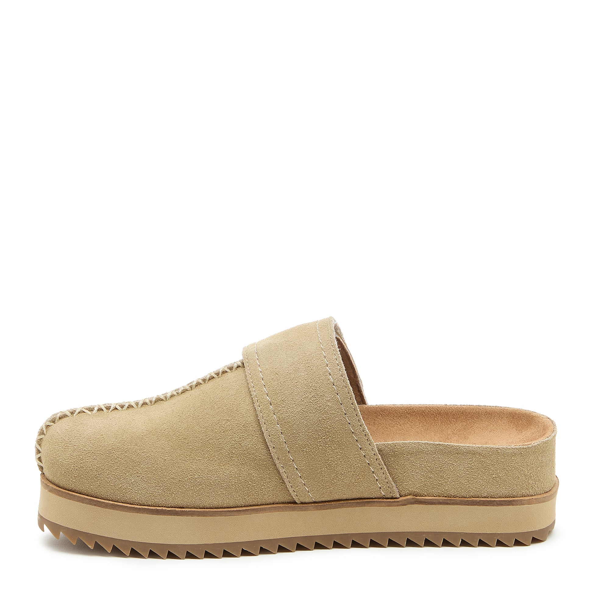 Fig Oatmeal Women's Platform Mule - Kelsi Dagger