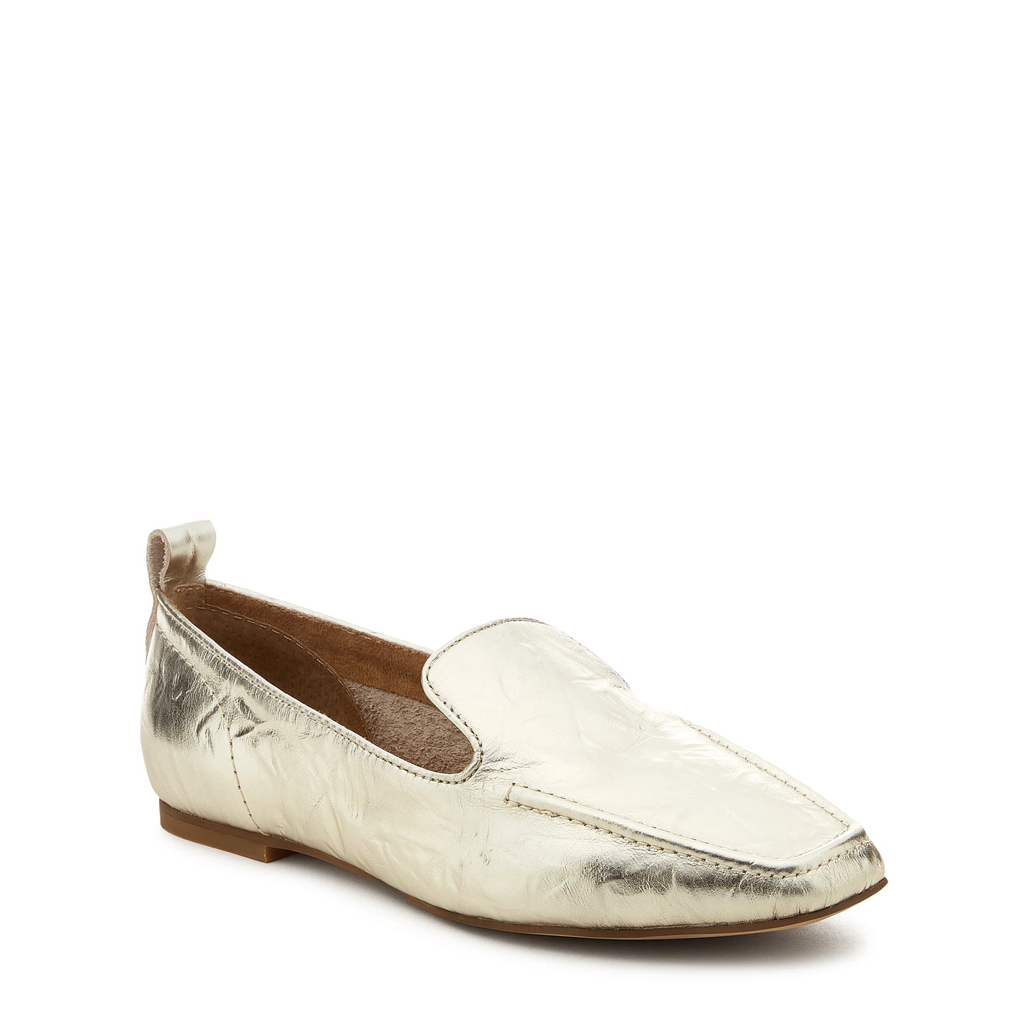 Finley Gold Loafers