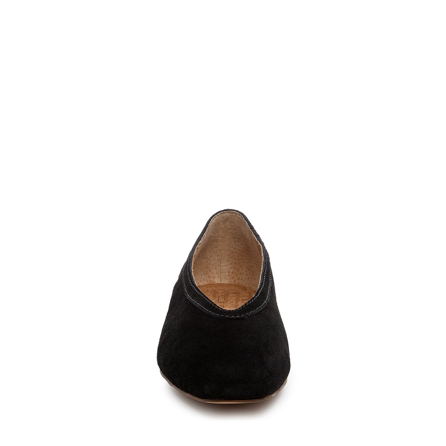 Kelsi Dagger Women's Freya Black Cow Suede Ballet Flats