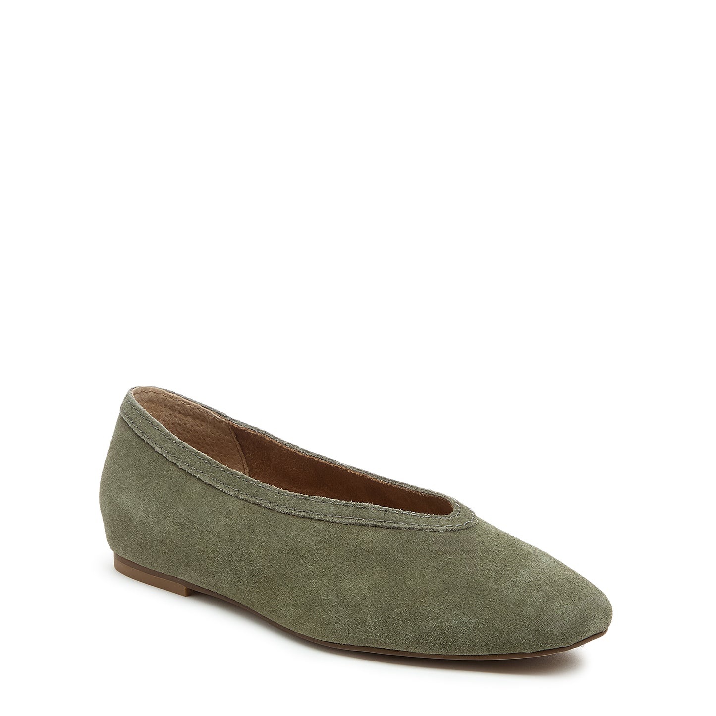 Kelsi Dagger Women's Freya Clover Cow Suede Ballet Flats