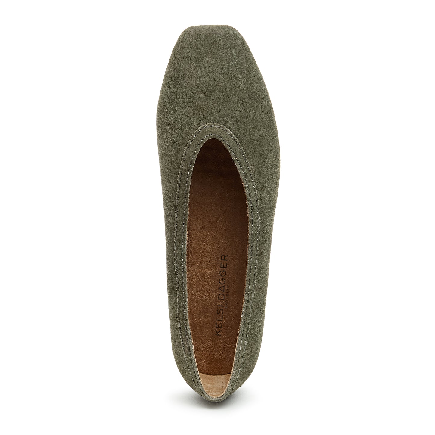 Kelsi Dagger Women's Freya Clover Cow Suede Ballet Flats