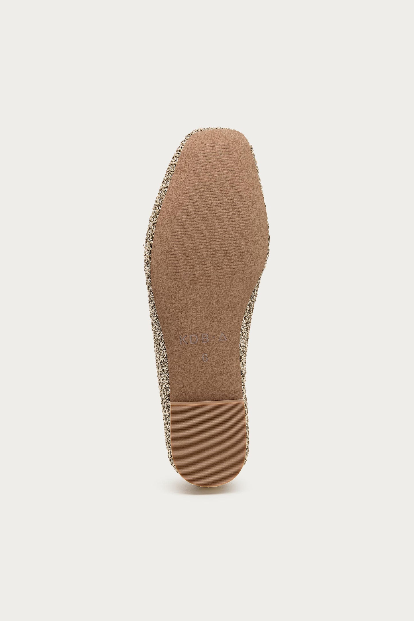 Freya Gold Mesh Ballet Flats