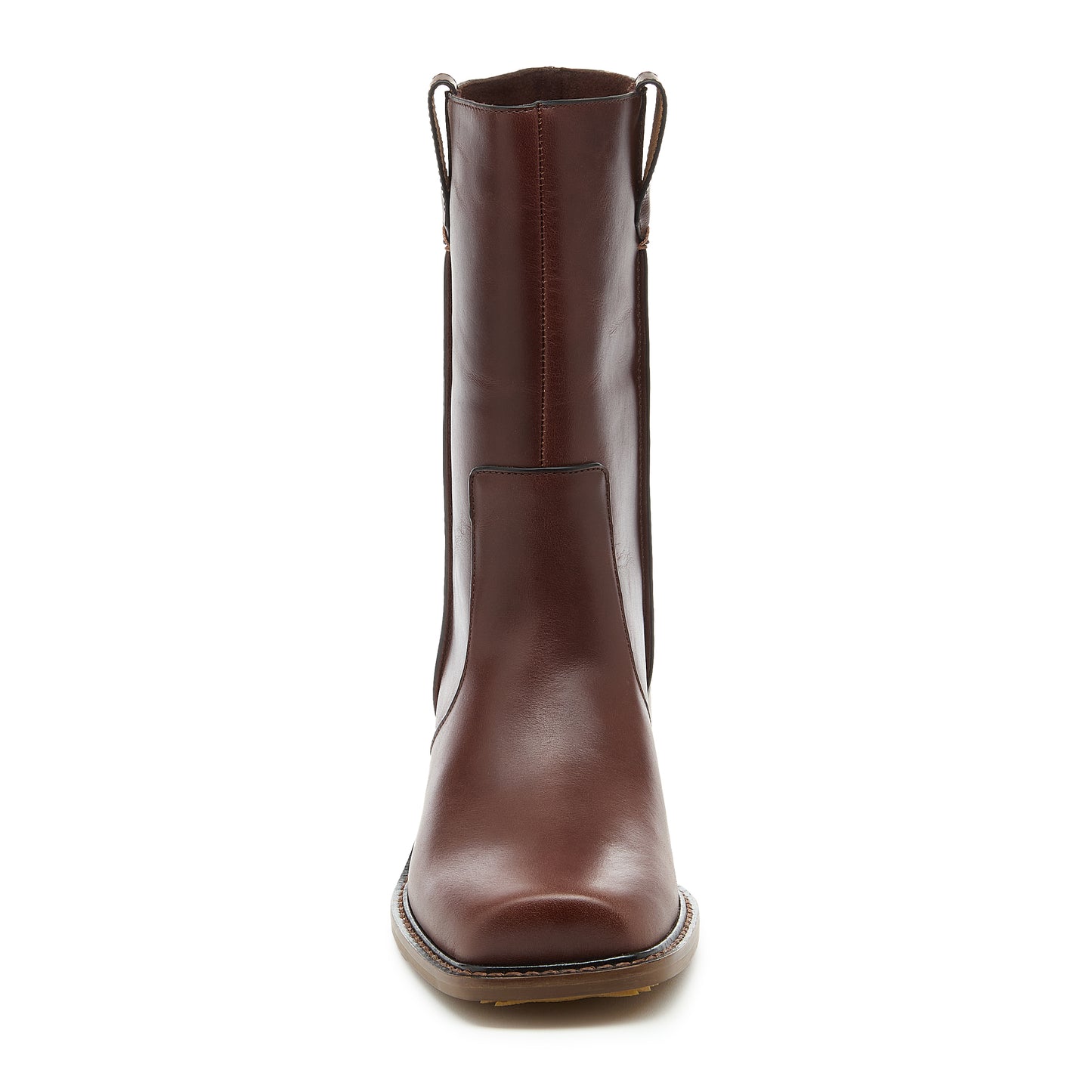 Gavin Cinnamon Leather Women's Mid-Calf Boot - Kelsi Dagger
