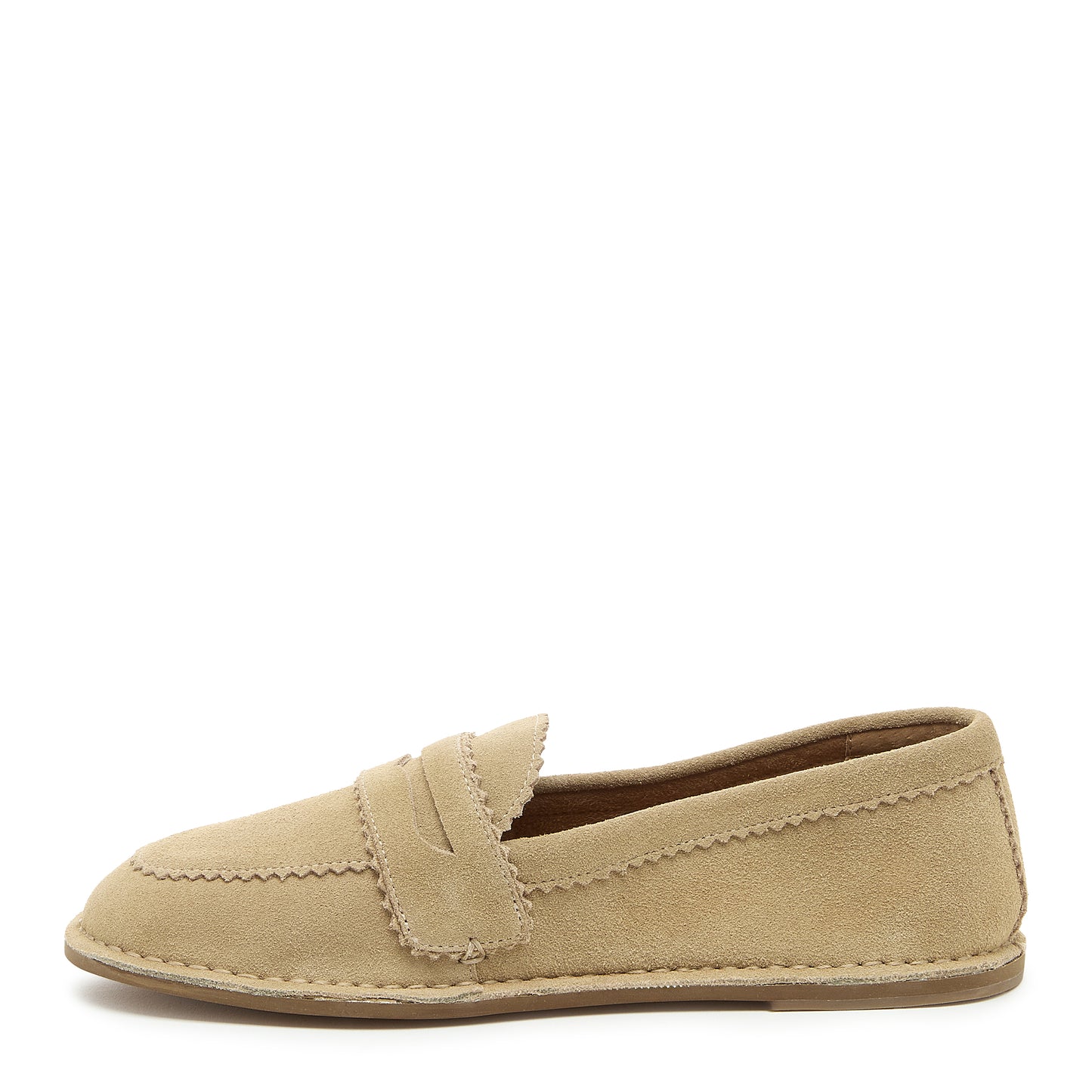 Harley Oatmeal Cow Suede Women's Loafer - Kelsi Dagger Brooklyn