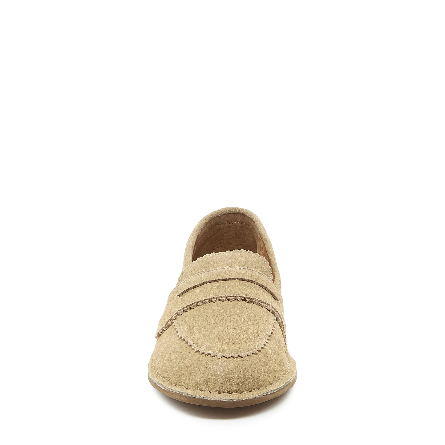 Harley Oatmeal Cow Suede Women's Loafer - Kelsi Dagger Brooklyn