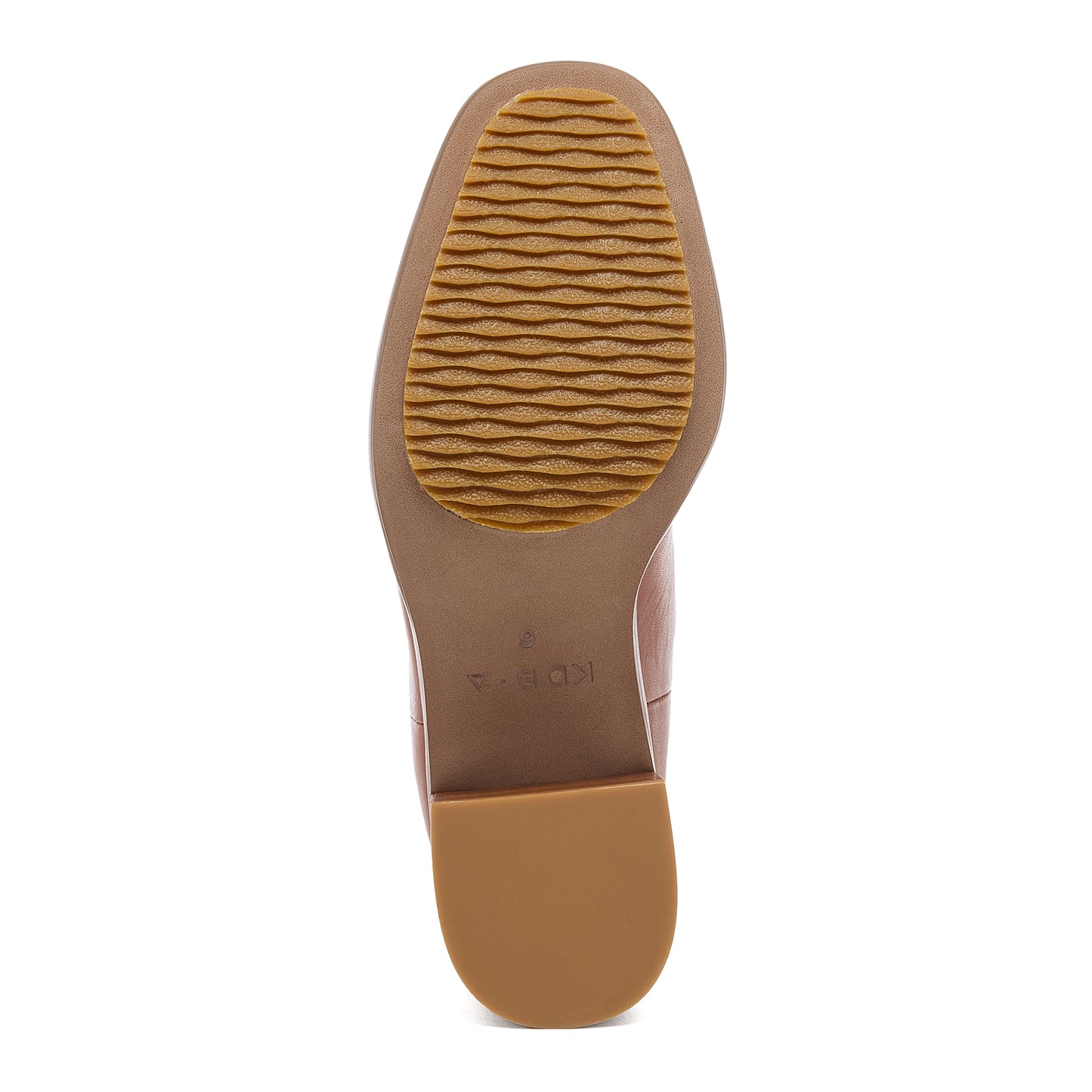 Island Burnt Cognac Leather Booties