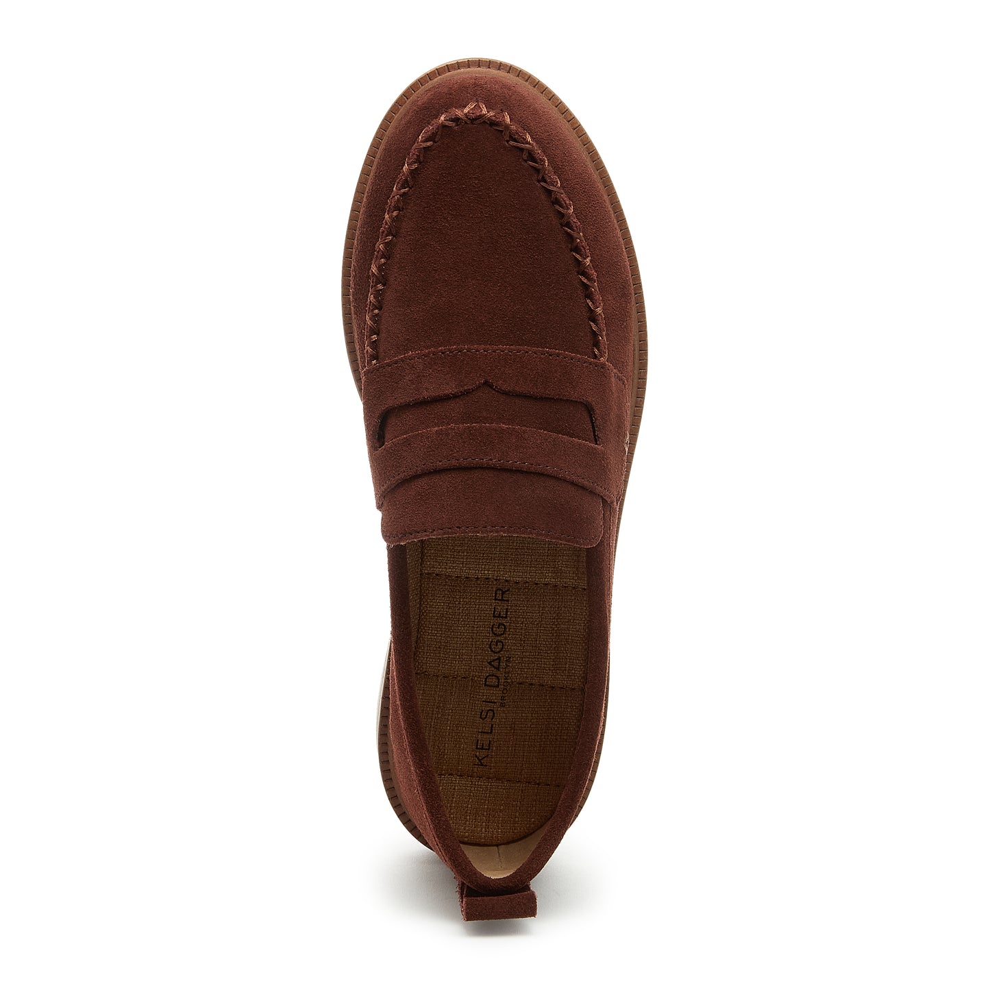 Lens Cinnamon Suede Loafers – Women’s Everyday Slip-On Flat
