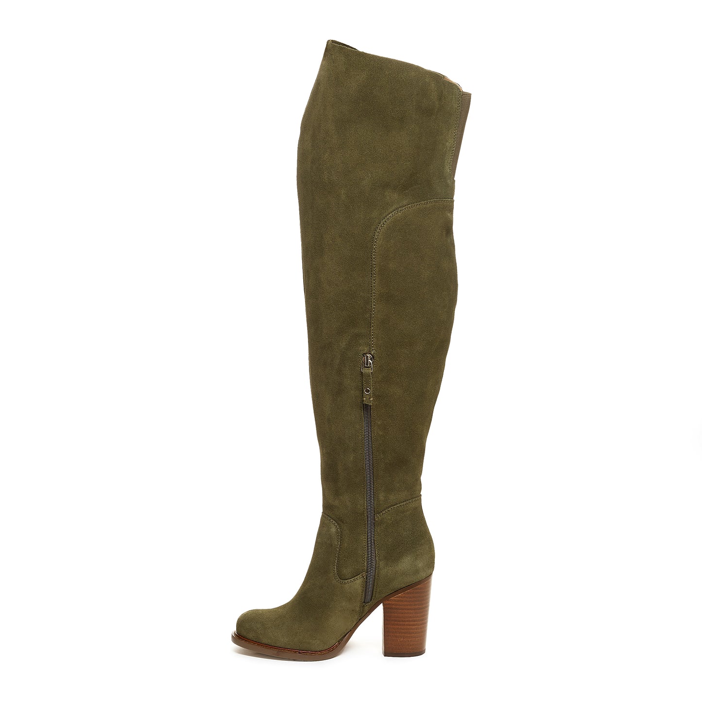 Logan Olive Wide Calf Boots