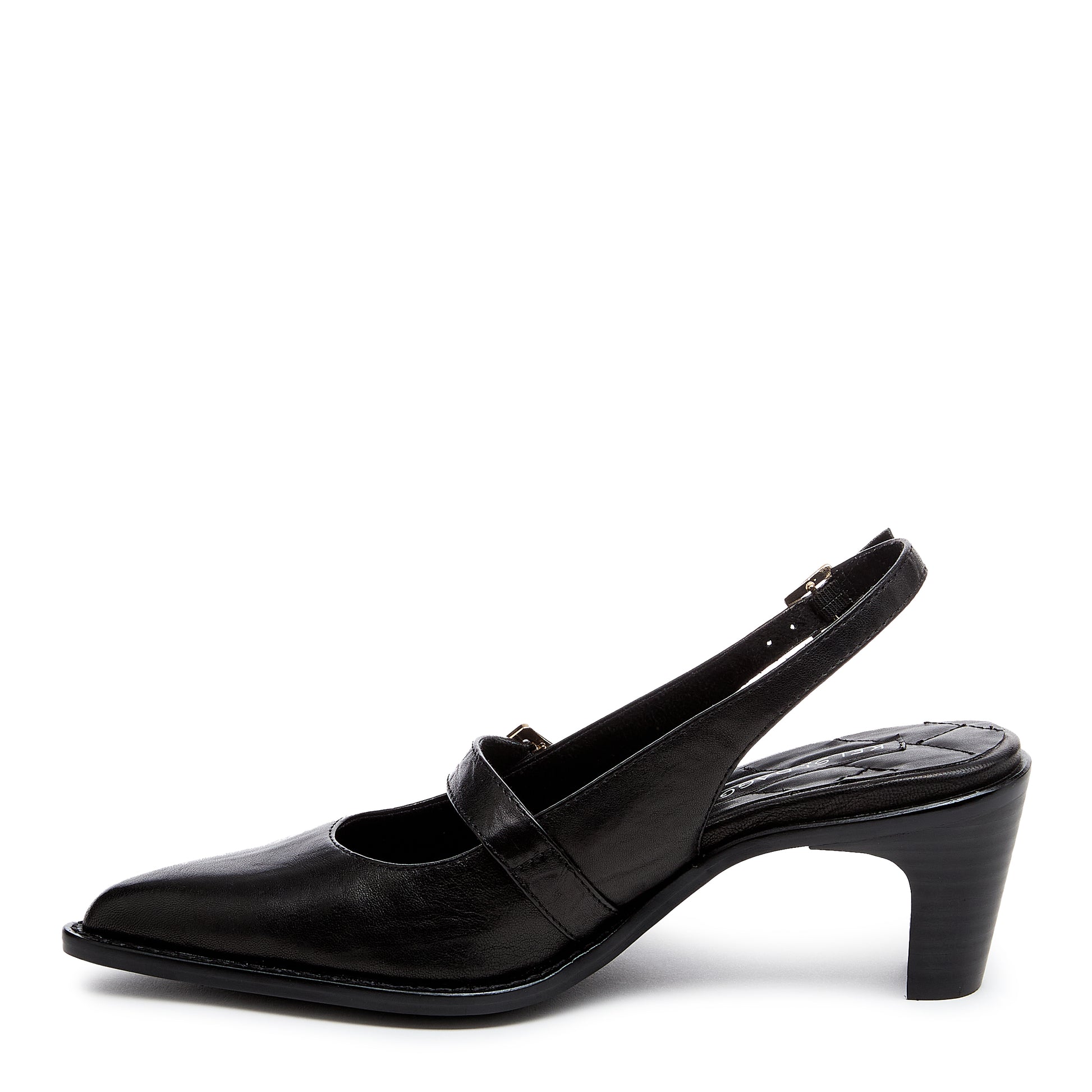 Kelsi Dagger Women's Maeve Black Mary Jane Leather Pumps