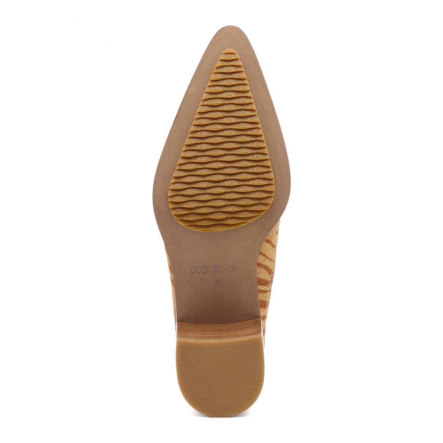 Mason Zebra Pointed Mules