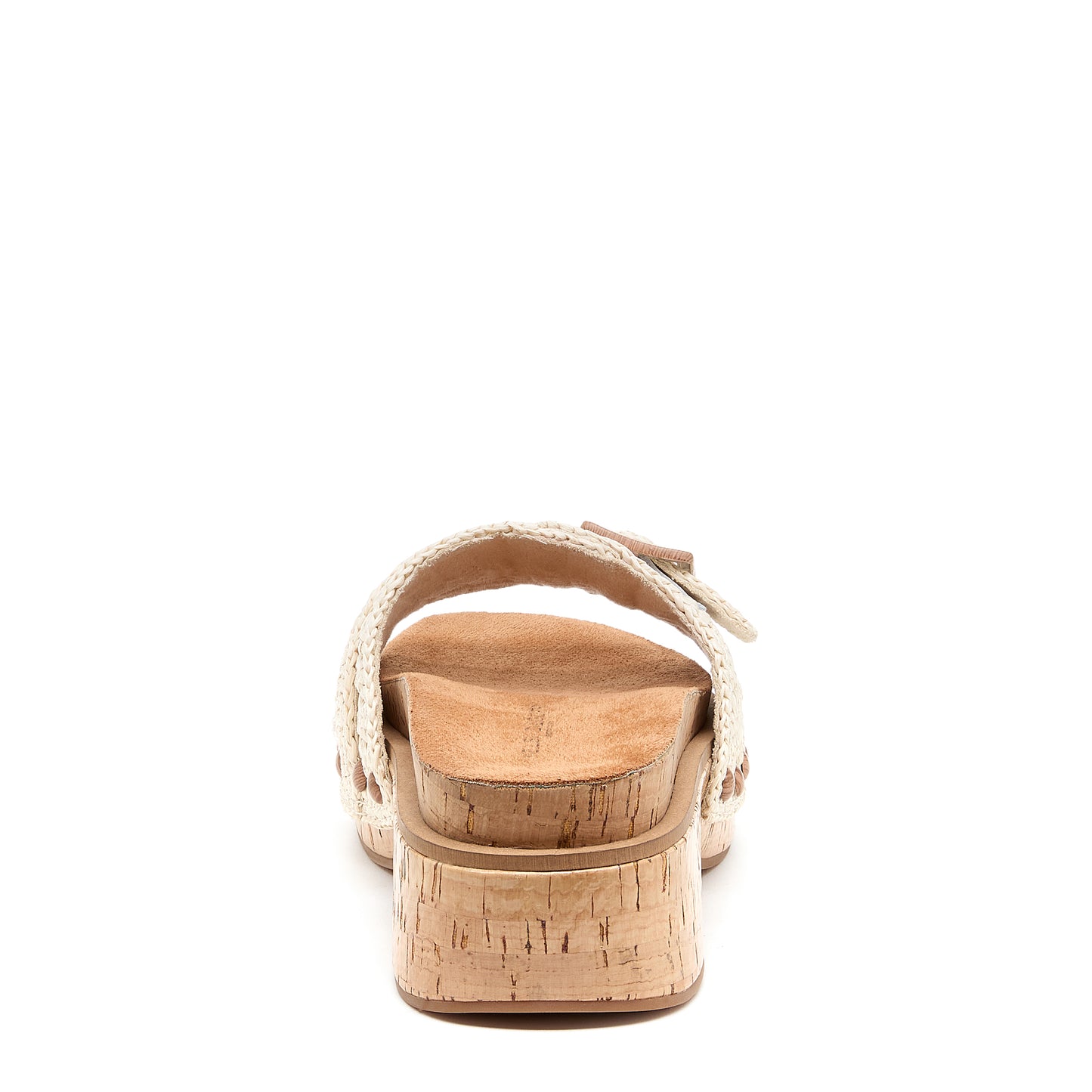 Paulie Shell Raffia Slide Sandal