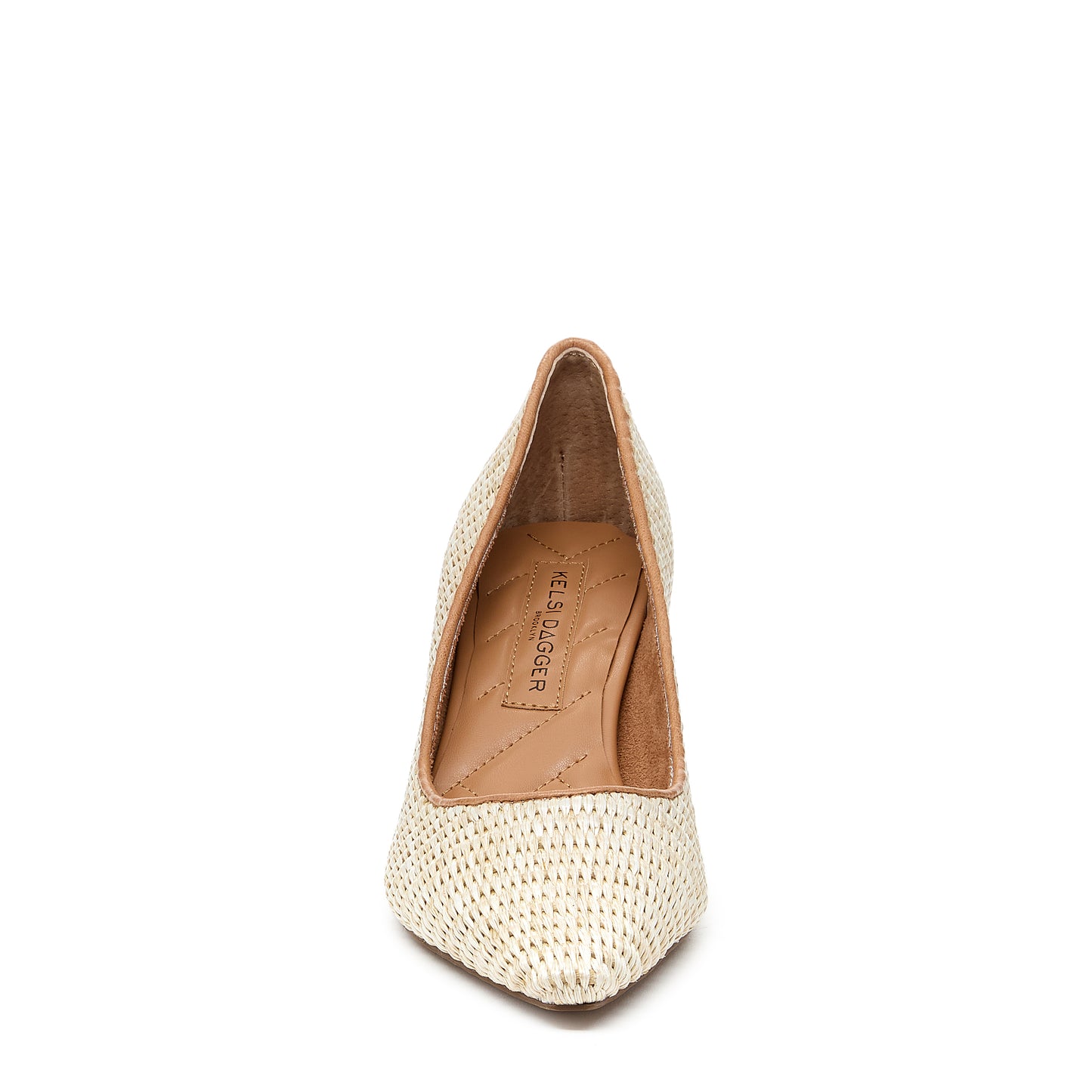 Pump Natural Raffia Heels