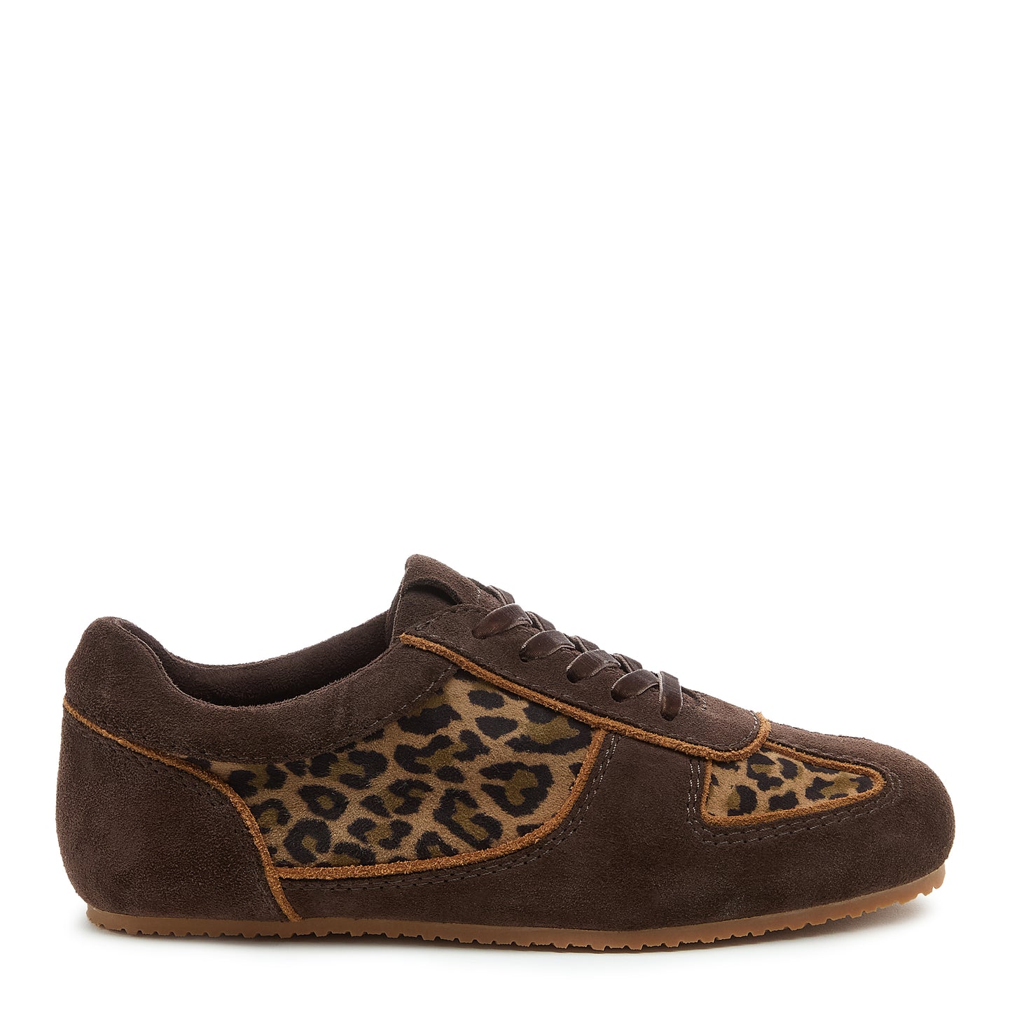 Kelsi Dagger Women's Stover Cacao Suede Sneakers