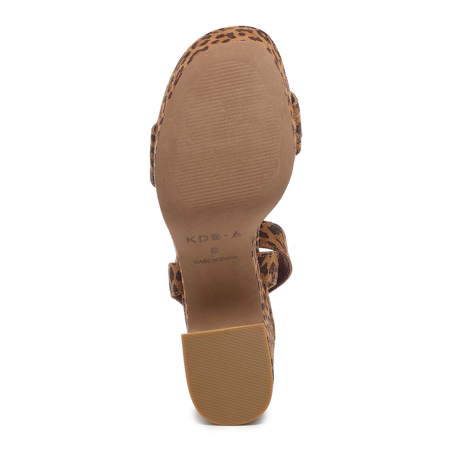 Wendy Leopard Suede Heel