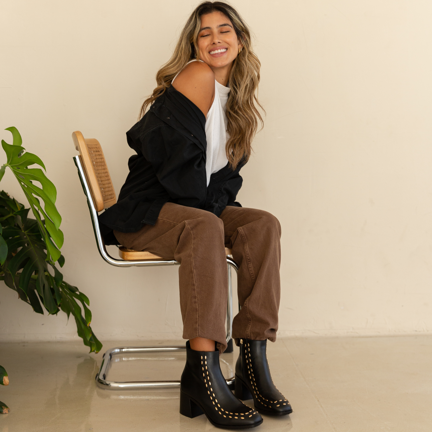 Ignite Black Heel Booties