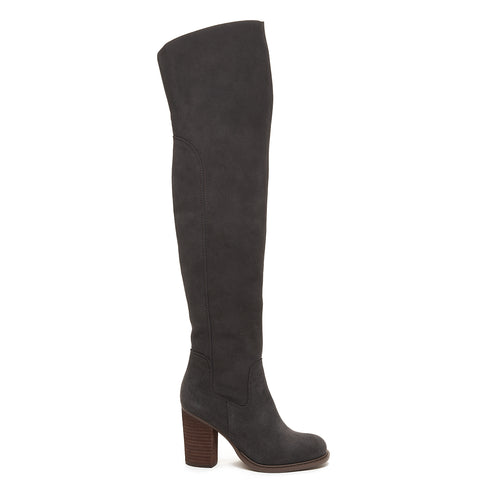 Logan Graphite Over the Knee Boots