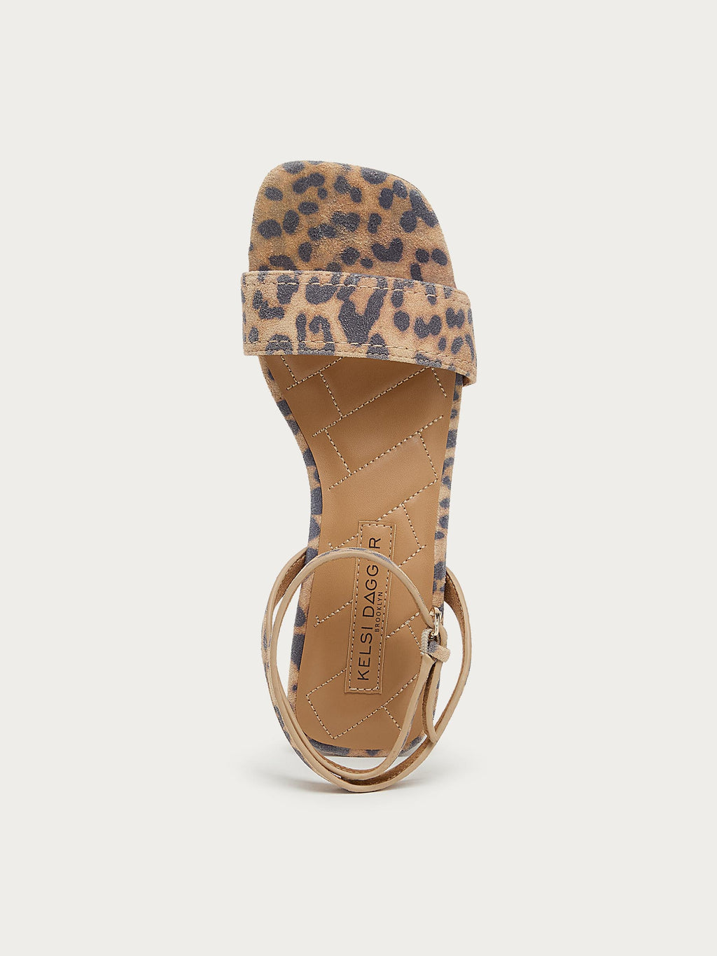 August Leopard Ankle Strap Sandal