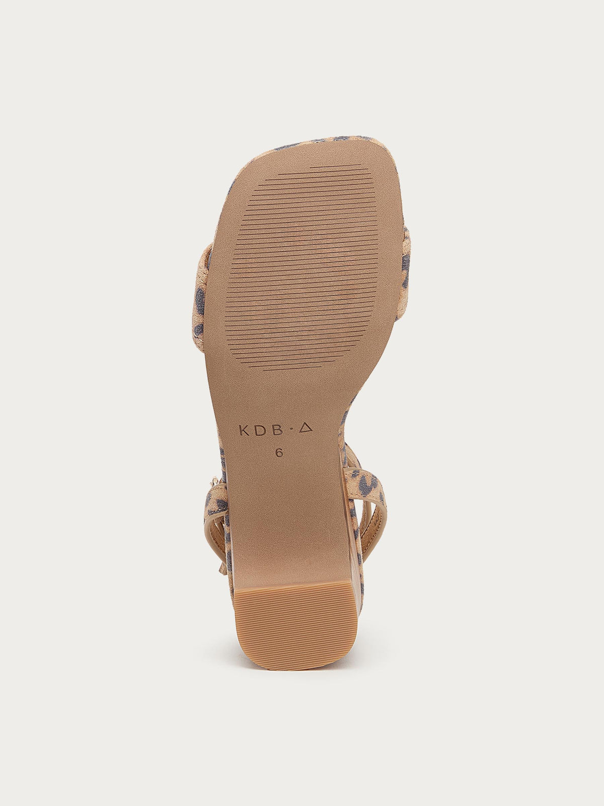 August Leopard Ankle Strap Sandal