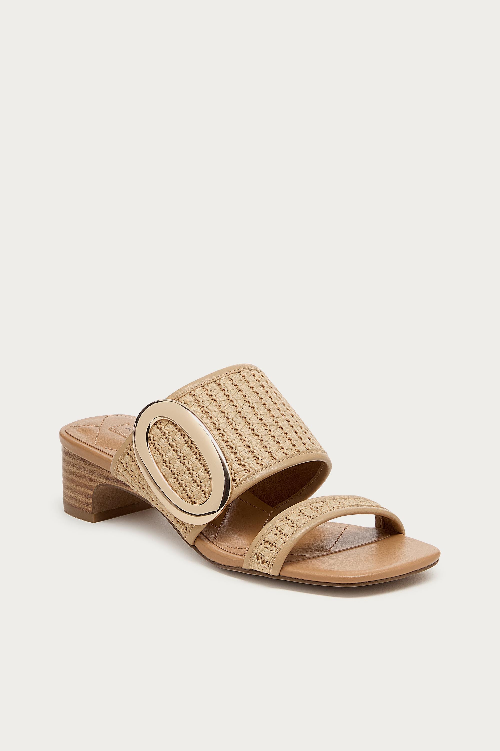 Ava Raffia Mule Sandal