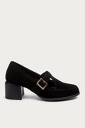 Caleb Black T-Strap Mary Jane Heel