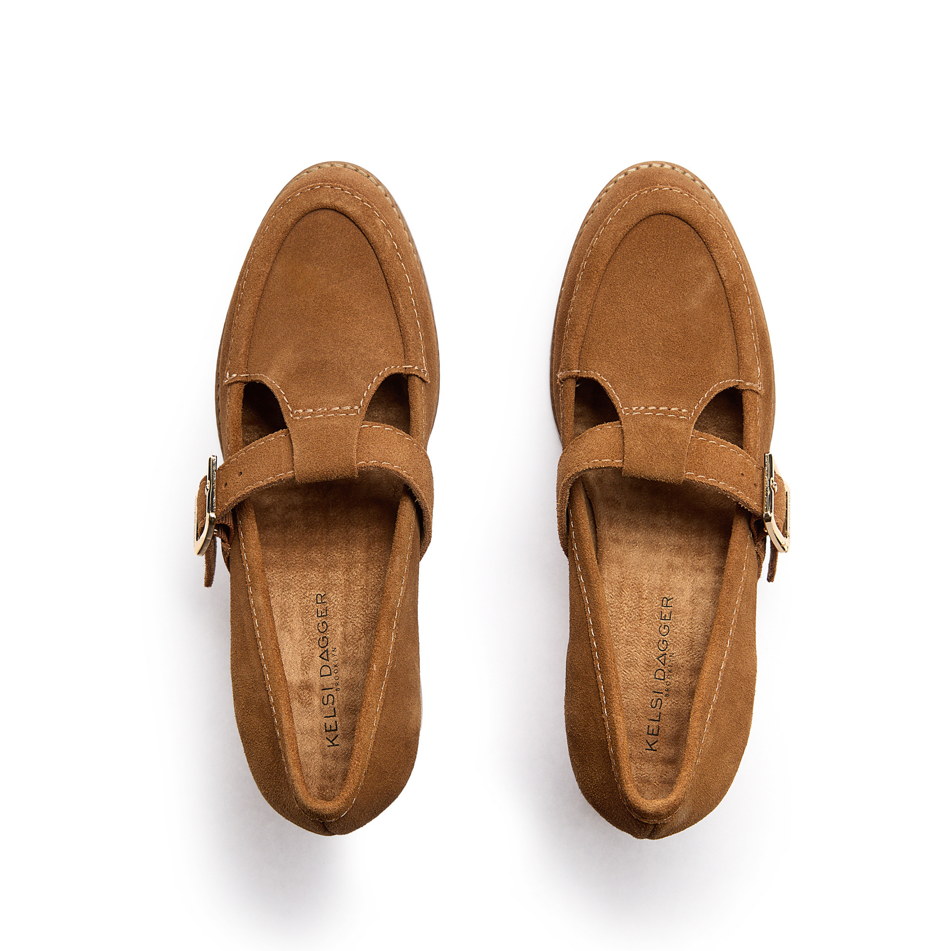 Kelsi Dagger Women's Caleb Honey Block Heel Loafer