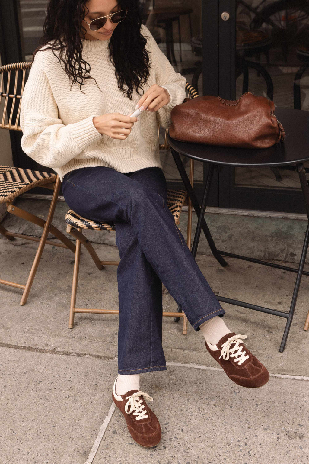Darby Brown Suede Sneakers
