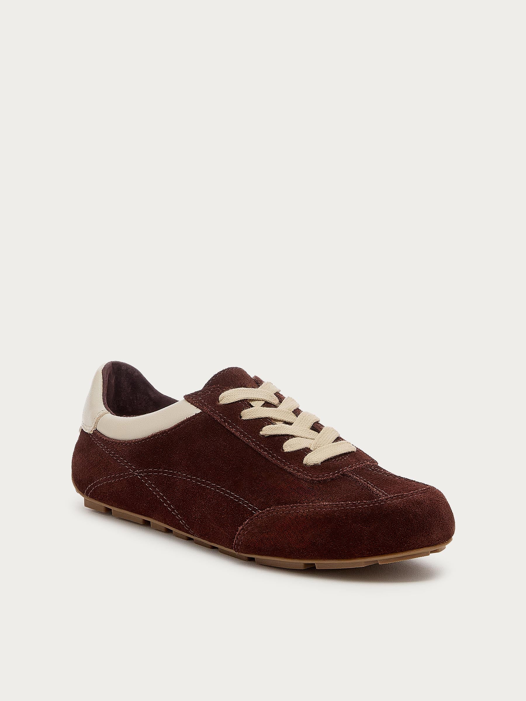 Darby Brown Suede Sneakers