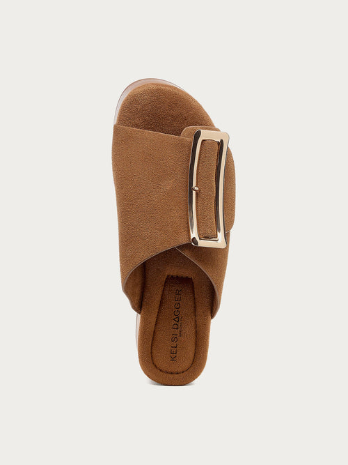 Dover Honey Platform Sandals